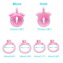 Load image into Gallery viewer, Sissy Crossdresser Chastity Cage β product feature overview, gallery view 6