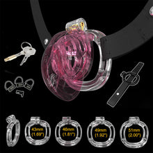 Load image into Gallery viewer, Sissys in Chastity Bondage – product design details, gallery view 7 from the CAGINK product page