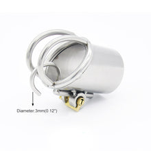 Load image into Gallery viewer, Slave Locked In Chastity β product design details, gallery view 4 from the CAGINK product page