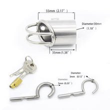 Load image into Gallery viewer, Slave Locked In Chastity β product design details, gallery view 5 from the CAGINK product page
