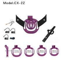 Load image into Gallery viewer, Sissy BDSM With Wearable Chastity Cage – product design details, gallery view 11