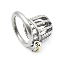 Carica l'immagine nel visualizzatore di Gallery, Small Metal Chastity Cage – material and construction details, gallery view 2