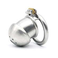 Carica l'immagine nel visualizzatore di Gallery, Small Penis Chastity Cage – product design details, gallery view 1 from the CAGINK product page