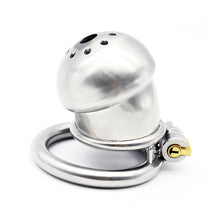 Carica l'immagine nel visualizzatore di Gallery, Small Penis Chastity Cage – product design details, gallery view 3 from the CAGINK product page