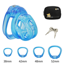 Carica l'immagine nel visualizzatore di Gallery, Soft Rubber Cobra Chastity Discreet