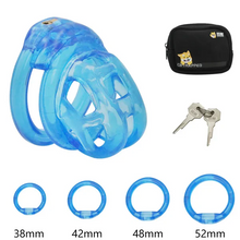 Carica l'immagine nel visualizzatore di Gallery, Soft Rubber Cobra Chastity Discreet