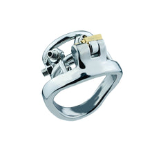 Load image into Gallery viewer, Spiked Chastity Ring – ring and adjustment details, gallery view 7 from the CAGINK product page