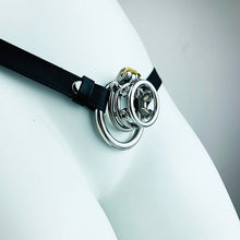 Load image into Gallery viewer, Spiked Chastity Ring – ring and adjustment details, gallery view 9 from the CAGINK product page