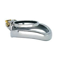 Carica l'immagine nel visualizzatore di Gallery, Stainless Steel Chastity Cock Ring – ring and adjustment details, gallery view 12