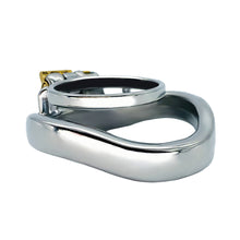 Carica l'immagine nel visualizzatore di Gallery, Stainless Steel Chastity Cock Ring – ring and adjustment details, gallery view 13