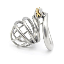 Carica l'immagine nel visualizzatore di Gallery, Stainless Steel Cock Cage – material and construction details, gallery view 2