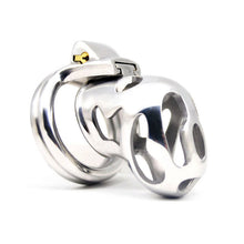 Load image into Gallery viewer, Stainless Steel Male Chastity Device β material and construction details, gallery view 1