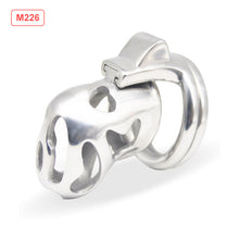 Load image into Gallery viewer, Stainless Steel Male Chastity Device β material and construction details, gallery view 2