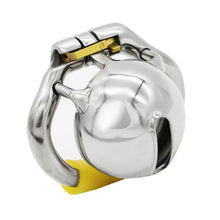 Load image into Gallery viewer, Stainless Steel Male Chastity Cage – material and construction details, gallery view 1