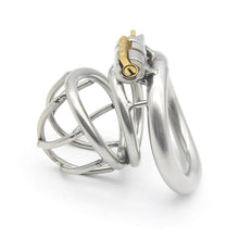 Load image into Gallery viewer, Stainless Steel Penis Cage β material and construction details, gallery view 1