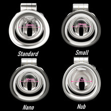 Load image into Gallery viewer, Python V7.0 Nub Stainless Steel Chastity Device