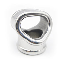 Load image into Gallery viewer, Stainless Steel Scrotum Ring β ring and adjustment details, gallery view 1