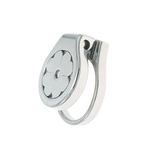 Carica l'immagine nel visualizzatore di Gallery, Stainless Thickened Petal Flat Chastity Cage