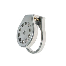 Carica l'immagine nel visualizzatore di Gallery, Stainless Thickened Gear Flat Chastity Cage 2