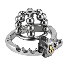 Carica l'immagine nel visualizzatore di Gallery, Steel Ball Metal Chastity Lock - 6