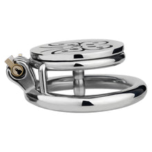 Carica l'immagine nel visualizzatore di Gallery, Steel Butterfly Flat Chastity Lock - 3