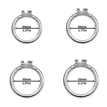 Carica l'immagine nel visualizzatore di Gallery, Steel Butterfly Flat Chastity Lock - 23
