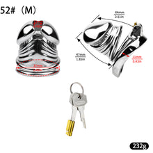 Cargar imagen en el visor de la galería, Steel Chastity Cage - 5
