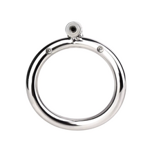 Carica l'immagine nel visualizzatore di Gallery, Steel Chastity Device with PA -ring