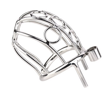 Carica l'immagine nel visualizzatore di Gallery, Steel Chastity Device with PA -tube