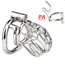 Carica l'immagine nel visualizzatore di Gallery, Steel Chastity Device with PA