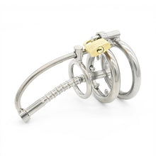 Load image into Gallery viewer, Steel Chastity Tube – material and construction details, gallery view 2