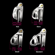Load image into Gallery viewer, Steel Cobra Chastity