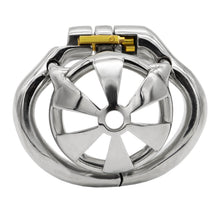 Load image into Gallery viewer, Super Small Stainless Steel Male Chastity Cage – material and construction details, gallery view 2