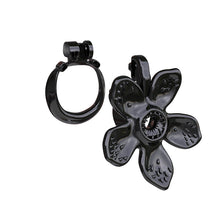 Cargar imagen en el visor de la galería, The Solid Bloom Keeper of Obedience Chastity Cage