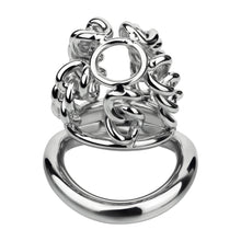 Carica l'immagine nel visualizzatore di Gallery, Thick Chainmail Steel Chastity Lock - 12