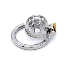 Load image into Gallery viewer, Tiny Chastity Cage – product design details, gallery view 3 from the CAGINK product page