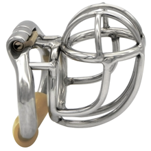 Cargar imagen en el visor de la galería, Reverse Design Turn it up Chastity Cage – material and construction details, gallery view 1
