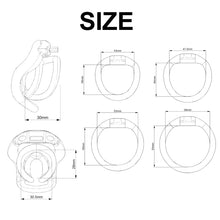 Cargar imagen en el visor de la galería, Ultra-Micro Dual-Layer Chastity Cage 8