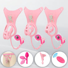 Carica l'immagine nel visualizzatore di Gallery, Cobra Chastity Cage with Underwear & Plug