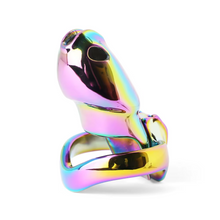 Carica l'immagine nel visualizzatore di Gallery, V4 Rainbow Steel Chastity Cage -maxi