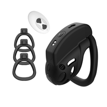 Load image into Gallery viewer, War Dragon Dominator Chastity Cage – app control and setup details, gallery view 5