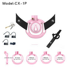 Load image into Gallery viewer, Sissy BDSM With Wearable Chastity Cage – product design details, gallery view 5