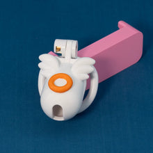 Carica l'immagine nel visualizzatore di Gallery, White Angel Chastity Cage 6