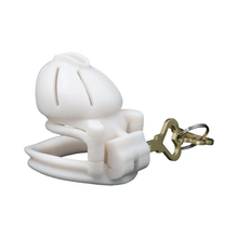 Load image into Gallery viewer, White Male Chastity Cage - 1