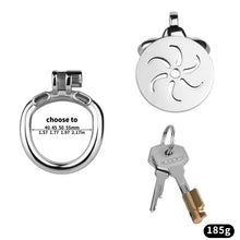 Carica l'immagine nel visualizzatore di Gallery, Wind and Fire Wheel Flat Chastity Lock - 7