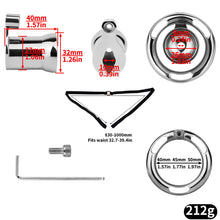 Load image into Gallery viewer, WrenchLock Negative Chastity Cage - 10
