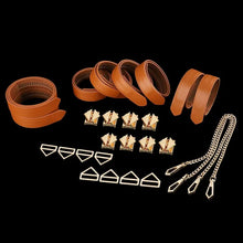 Cargar imagen en el visor de la galería, Juego de 8 piezas de arnés de bondage para BDSM
