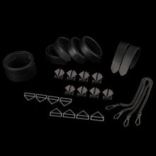 Cargar imagen en el visor de la galería, Juego de 8 piezas de arnés de bondage para BDSM