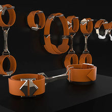 Cargar imagen en el visor de la galería, Juego de 8 piezas de arnés de bondage para BDSM