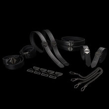 Cargar imagen en el visor de la galería, Juego de 8 piezas de arnés de bondage para BDSM